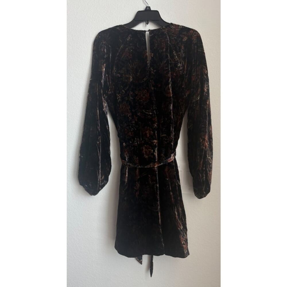 NWOT PAIGE Estefani Velvet Dress Womens Size Large - Picture 6 of 7